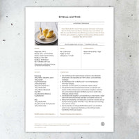 Rivella-Muffins (Rezeptblatt)